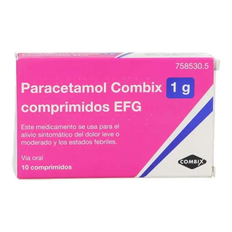 PARACETAMOL PHARMA COMBIX 1 g COMPRIMIDOS
