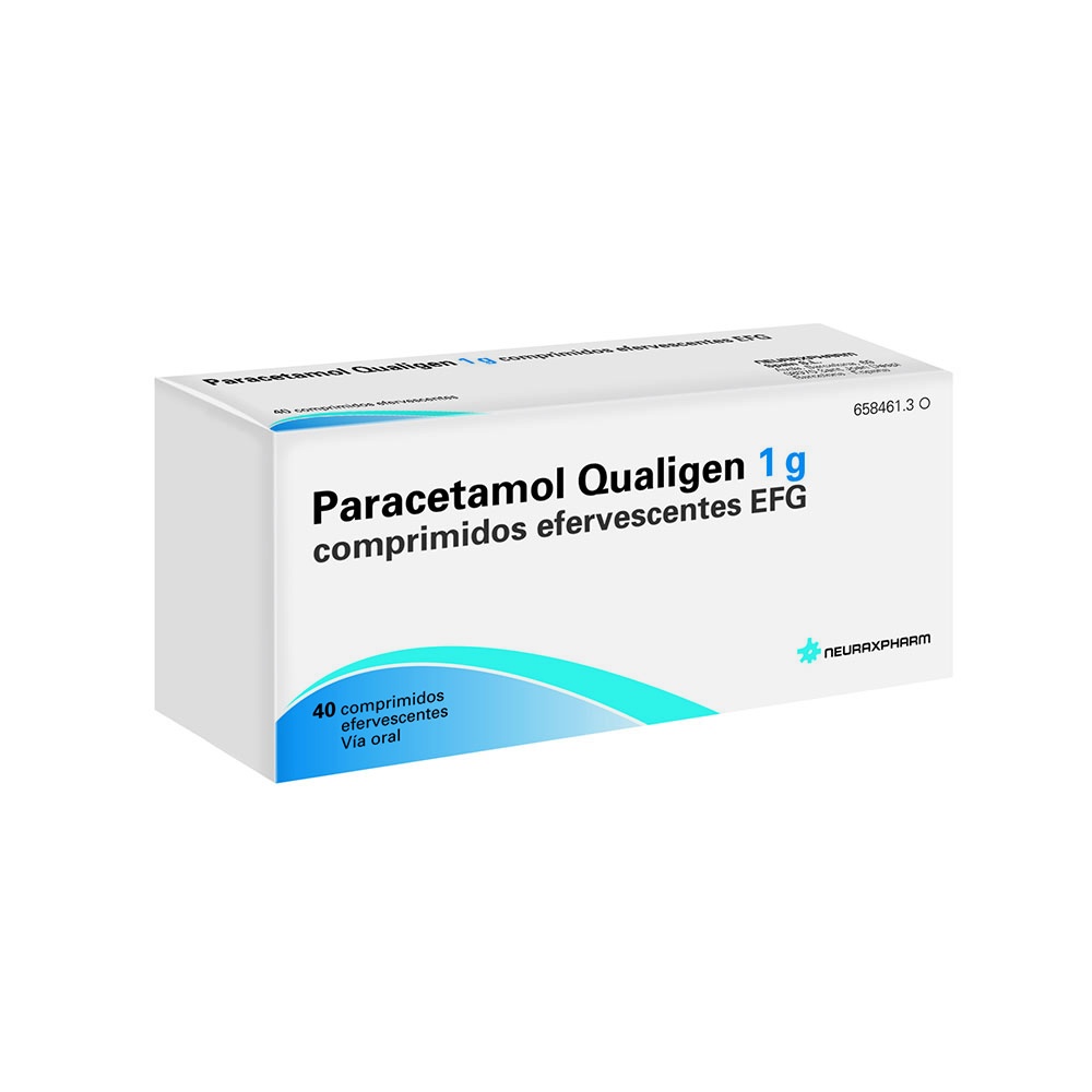 PARACETAMOL QUALIGEN 1 g COMPRIMIDOS