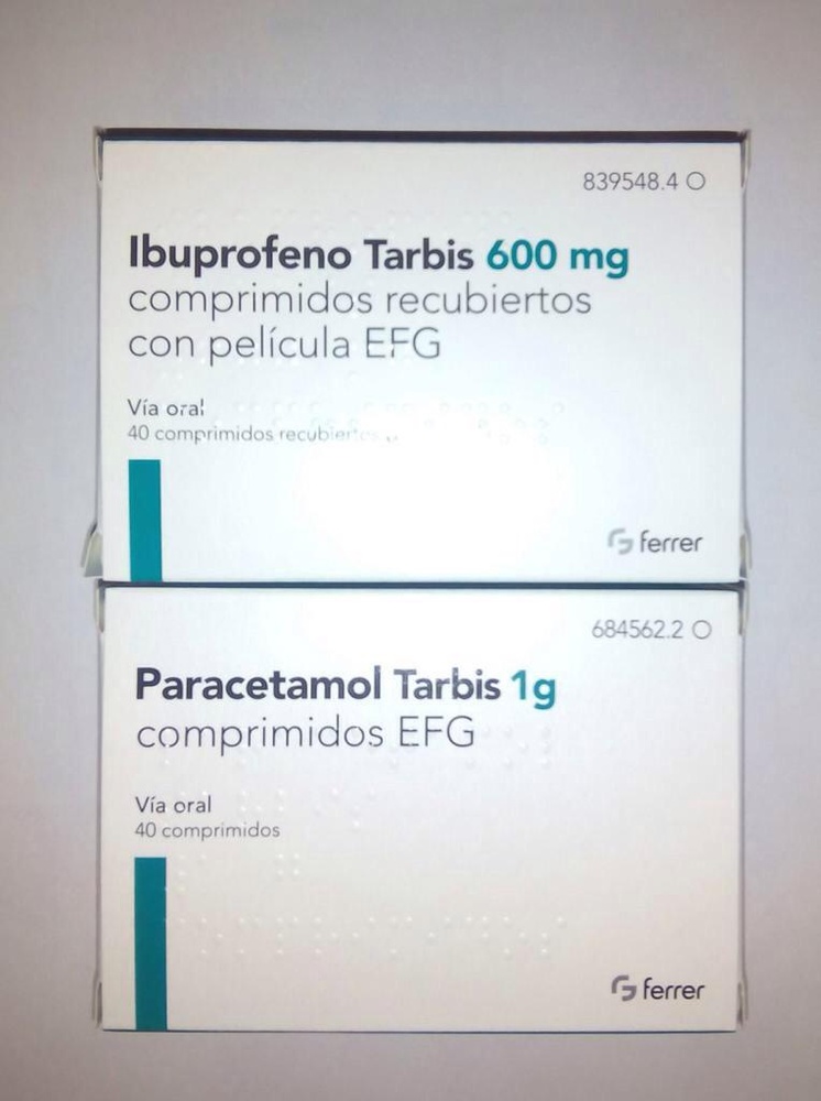 PARACETAMOL TARBIS FARMA 1 g COMPRIMIDOS