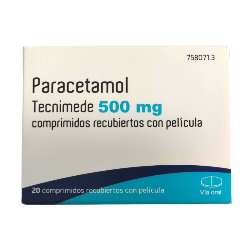 PARACETAMOL VIR 500 mg COMPRIMIDOS REVESTIDOS POR PELÍCULA