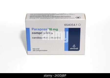 PARAPRES 16 mg COMPRIMIDOS