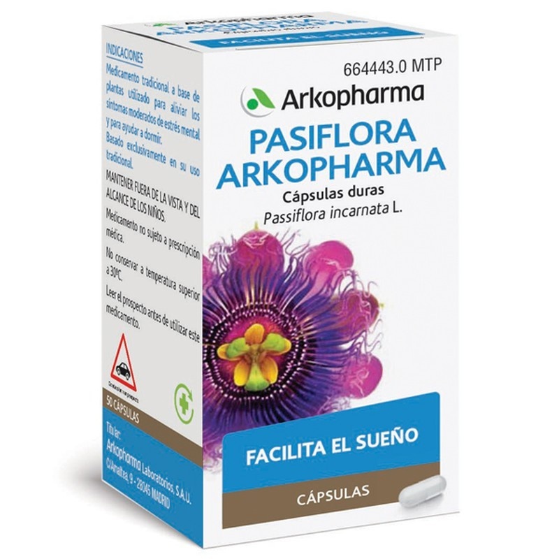 PASIFLORA ARKOPHARMA cápsulas duras
