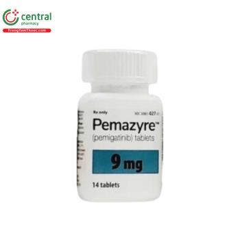 PEMAZYRE 9 mg COMPRIMIDOS