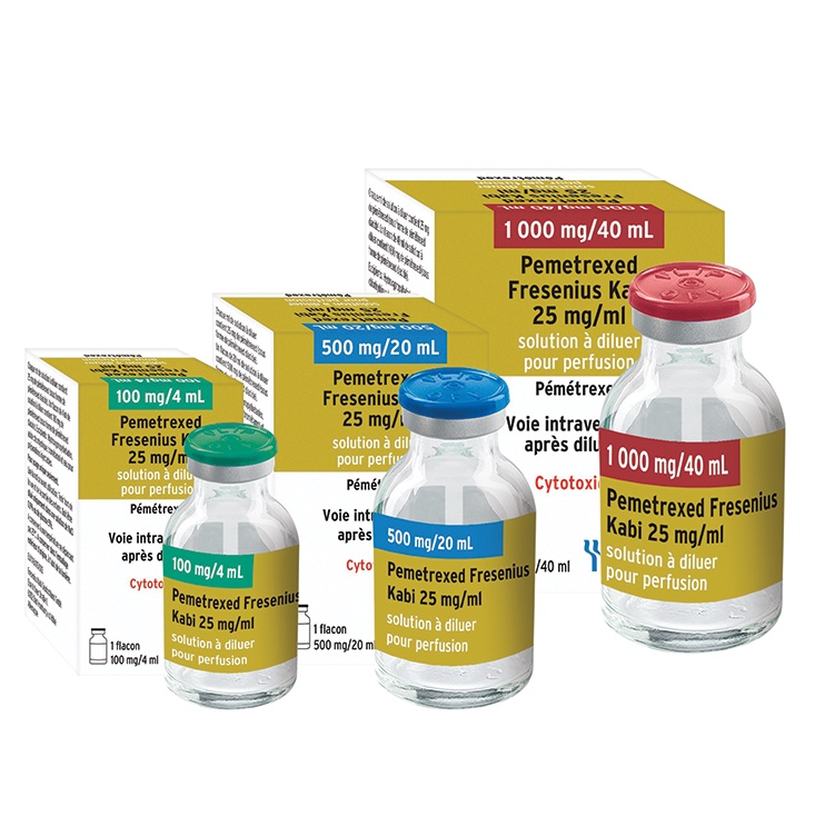 PEMETREXED Fresenius Kabi 100 mg pó para concentrado para solução para perfusão