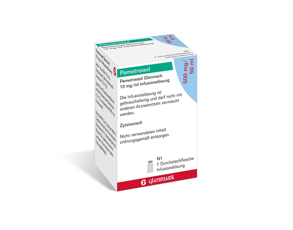 PEMETREXED GLENMARK 10 mg/mL SOLUÇÃO PARA PERFUSÃO