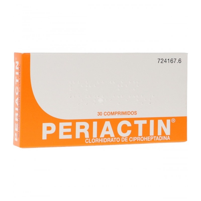 PERIACTIN 4 mg COMPRIMIDOS