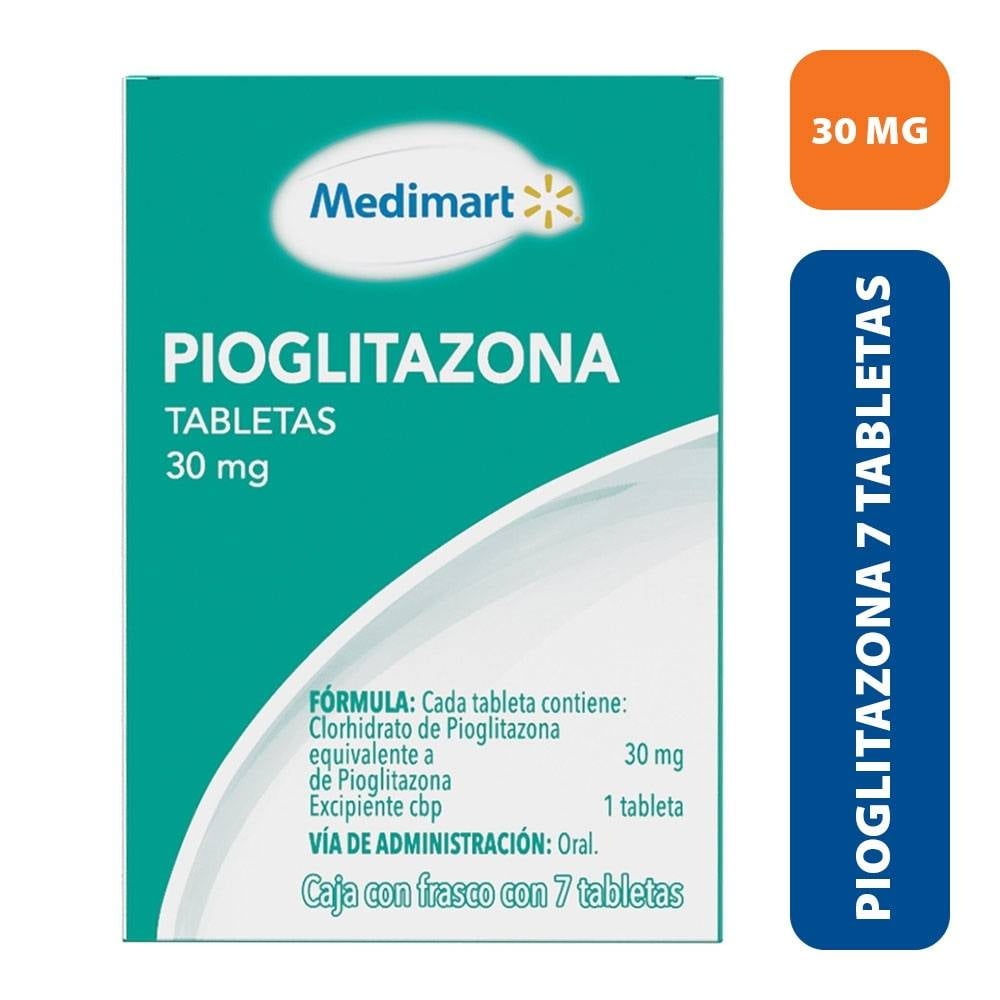 PIOGLITAZONA ACCORD 30 mg COMPRIMIDOS