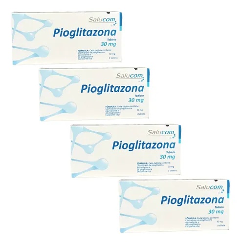 PIOGLITAZONA ACTAVIS 30 mg COMPRIMIDOS (28 comprimidos) - Genérico