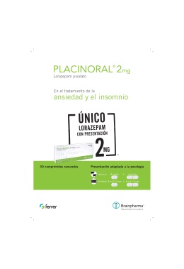 PLACINORAL 2 mg COMPRIMIDOS