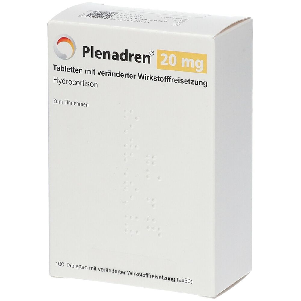 PLENADREN 20 mg COMPRIMIDOS DE LIBERTAÇÃO MODIFICADA