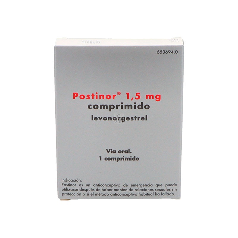 POSTINOR 1,5 mg COMPRIMIDO ORODISPERSÍVEL
