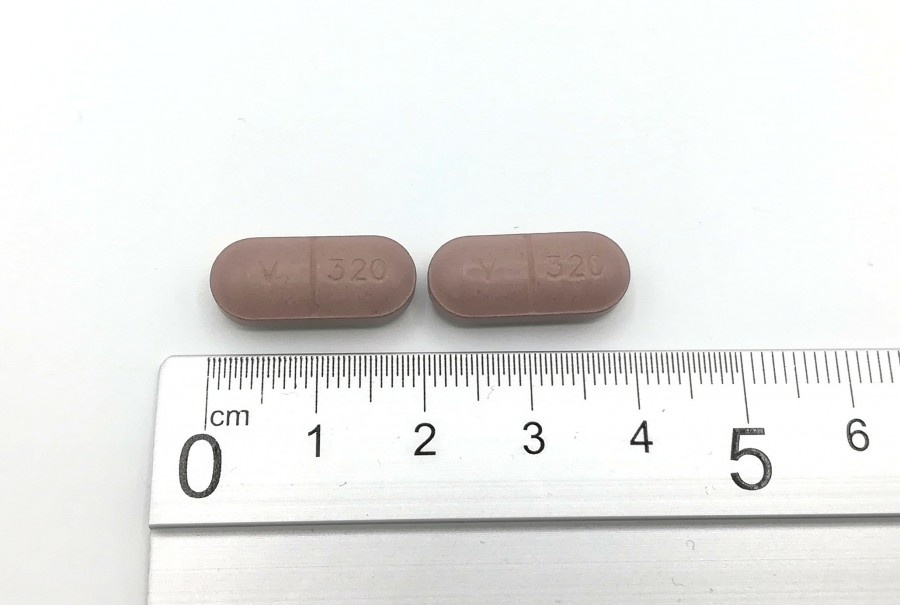 PRESAR 320 mg COMPRIMIDOS ORODISPERSÍVEIS
