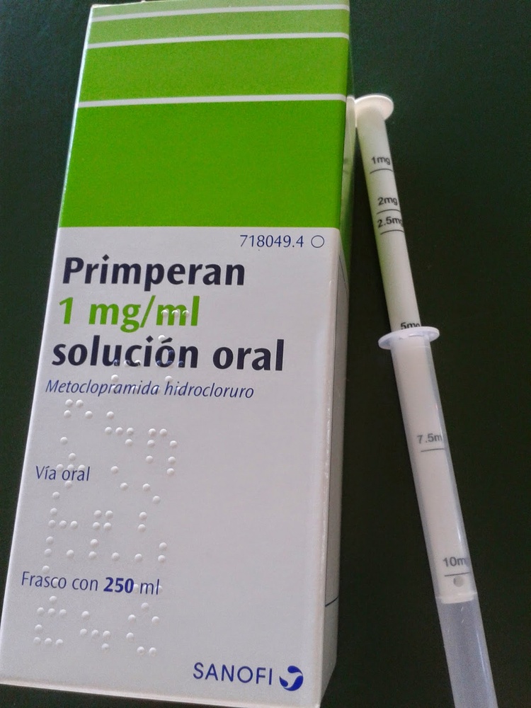 PRIMPERAN 1mg/ml SOLUÇÃO ORAL