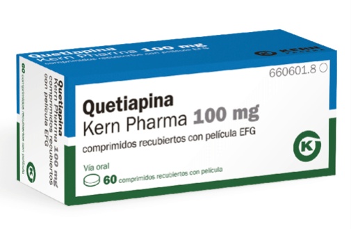 QUETIAPINA HEC PHARM 100 mg COMPRIMIDOS REVESTIDOS POR PELÍCULA