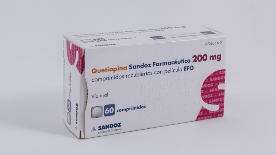 QUETIAPINA HEC PHARM 200 mg COMPRIMIDOS REVESTIDOS POR PELÍCULA