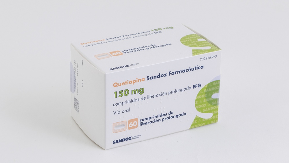 QUETIAPINA SANDOZ 150 mg COMPRIMIDOS DE LIBERTAÇÃO PROLONGADA
