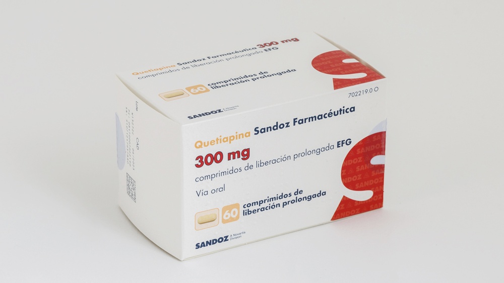 QUETIAPINA SANDOZ 300 mg COMPRIMIDOS DE LIBERTAÇÃO PROLONGADA