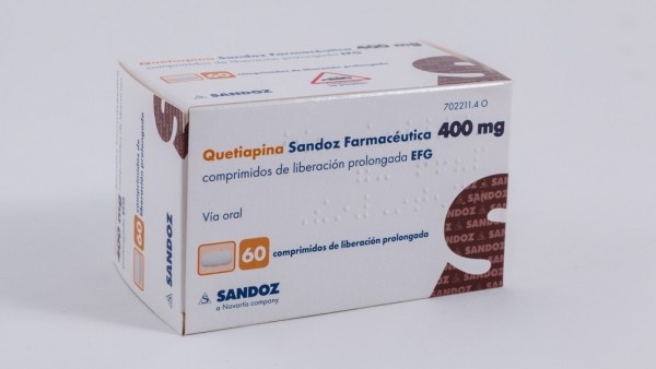 QUETIAPINA SANDOZ 400 mg COMPRIMIDOS DE LIBERTAÇÃO PROLONGADA
