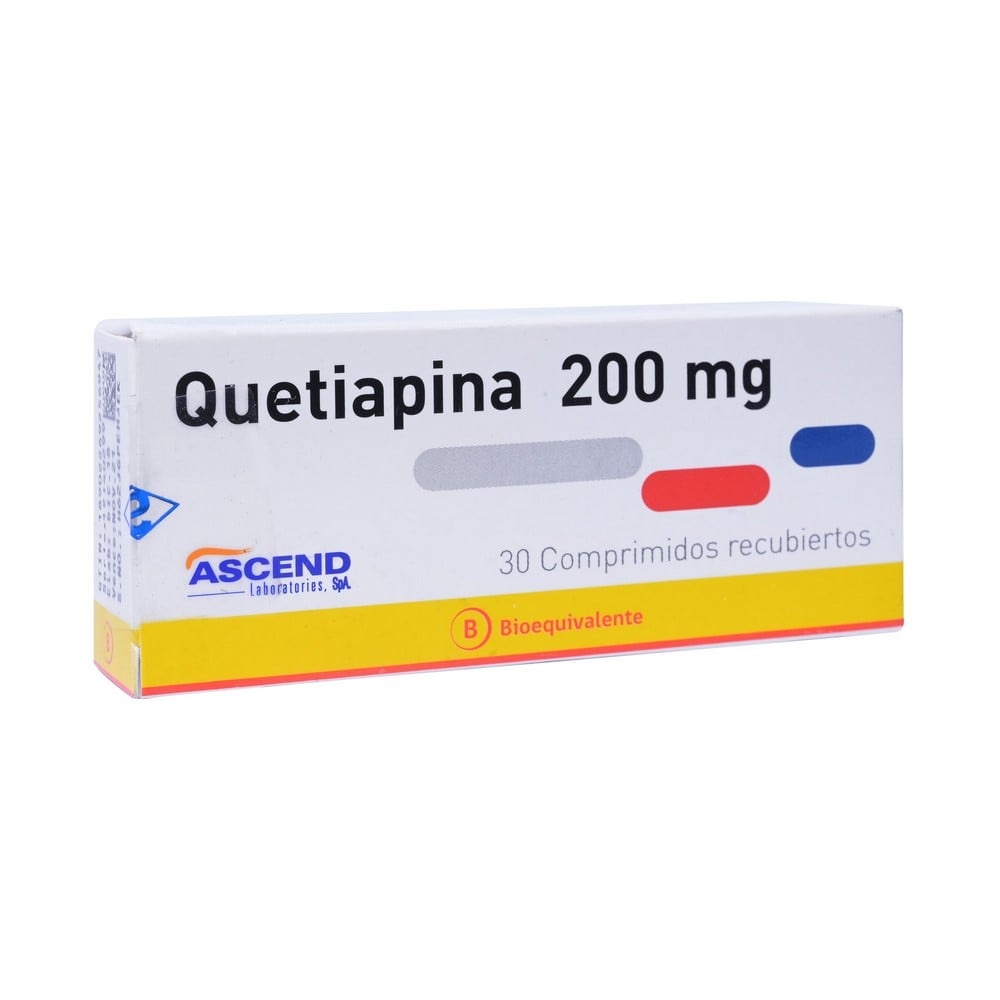 QUETIAPINA TARBIS 200 mg COMPRIMIDOS REVESTIDOS POR PELÍCULA