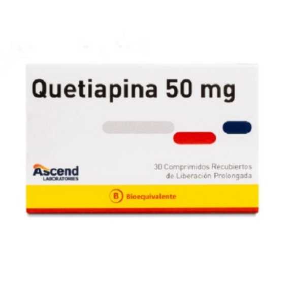 QUETIAPINA TARBIS 50 mg COMPRIMIDOS DE LIBERTAÇÃO PROLONGADA