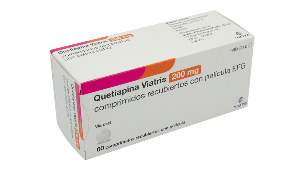 QUETIAPINA VIATRIS 200 mg COMPRIMIDOS DE LIBERTAÇÃO PROLONGADA