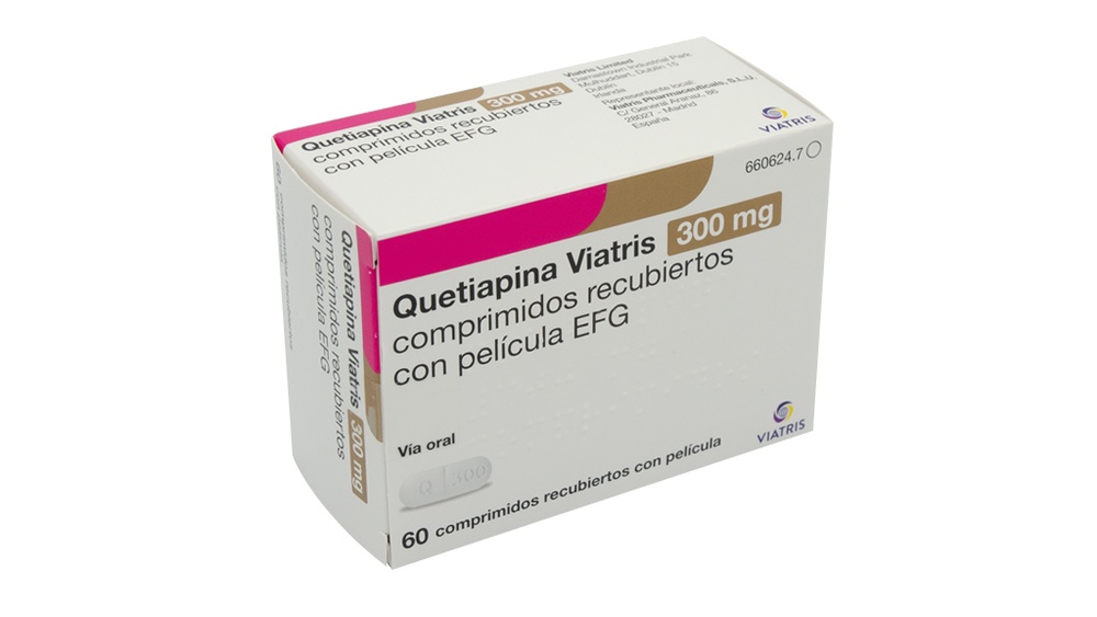QUETIAPINA VIATRIS 300 mg COMPRIMIDOS DE LIBERTAÇÃO PROLONGADA