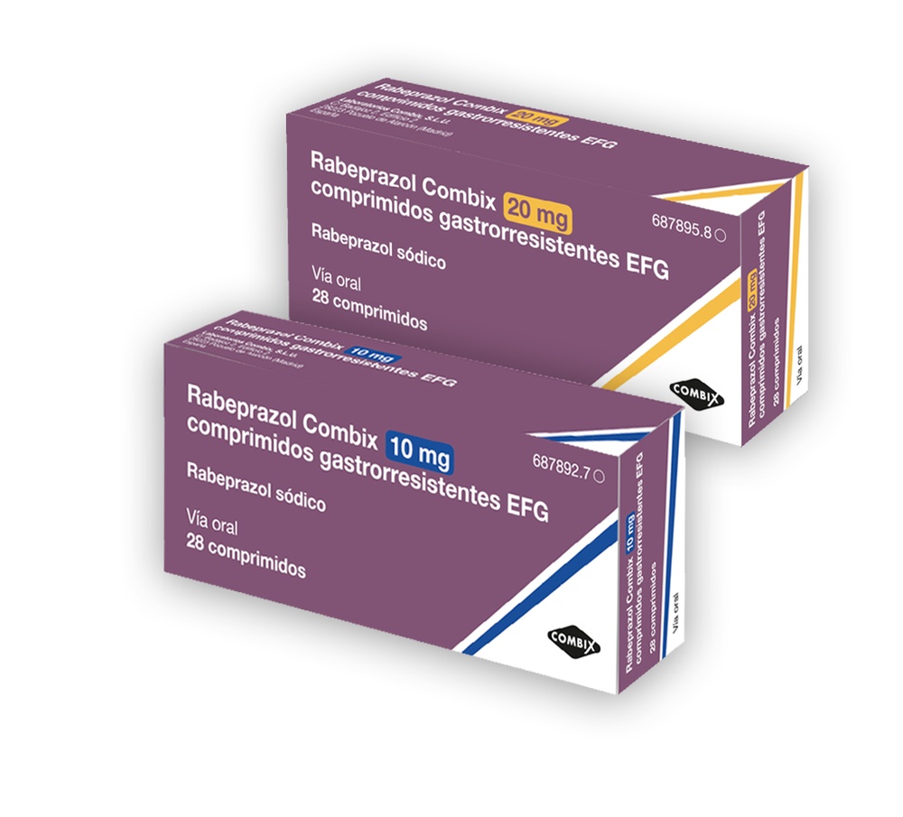 RABEPRAZOL COMBIX 20 mg COMPRIMIDOS GASTRO-RESISTENTES