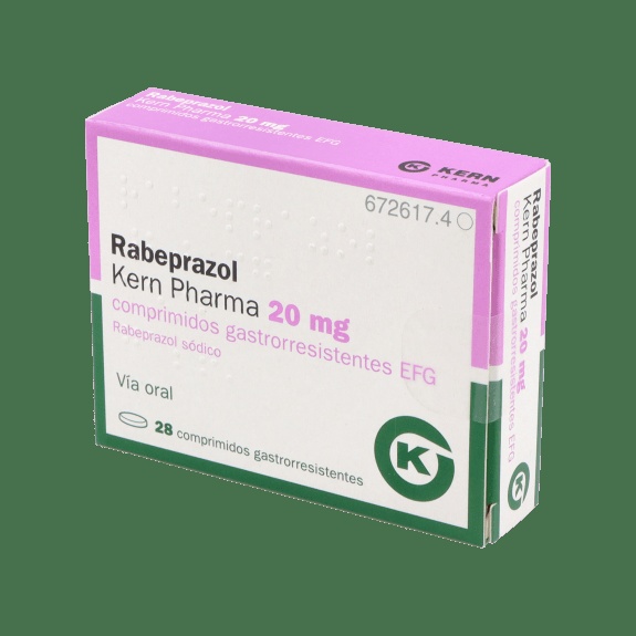 RABEPRAZOL KERN PHARMA 20 mg COMPRIMIDOS GASTRO-RESISTENTES