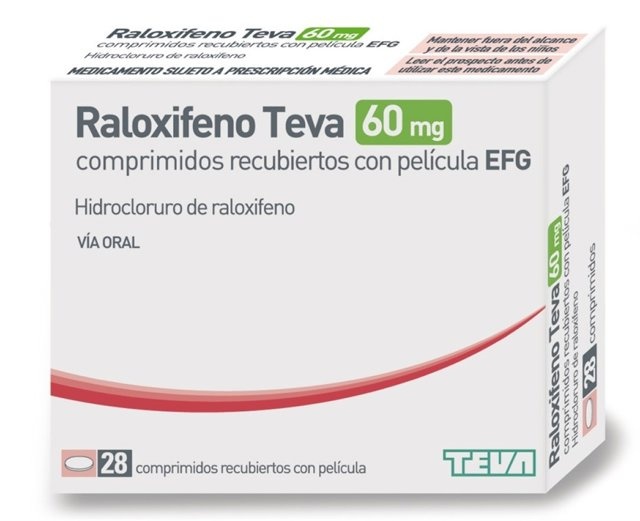 RALOXIFENO TEVA COMPRIMIDOS REVESTIDOS POR PELÍCULA