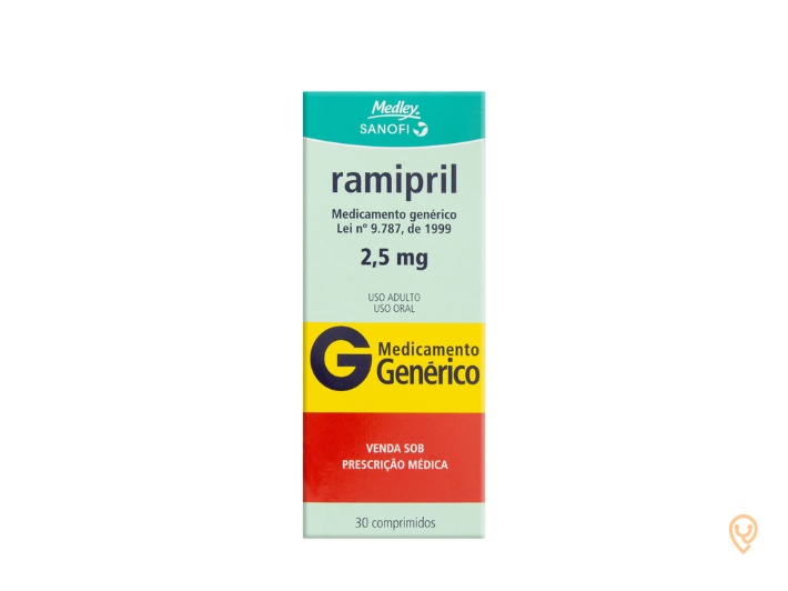 RAMIPRIL ALTER GENÉRICO 2,5 mg COMPRIMIDOS