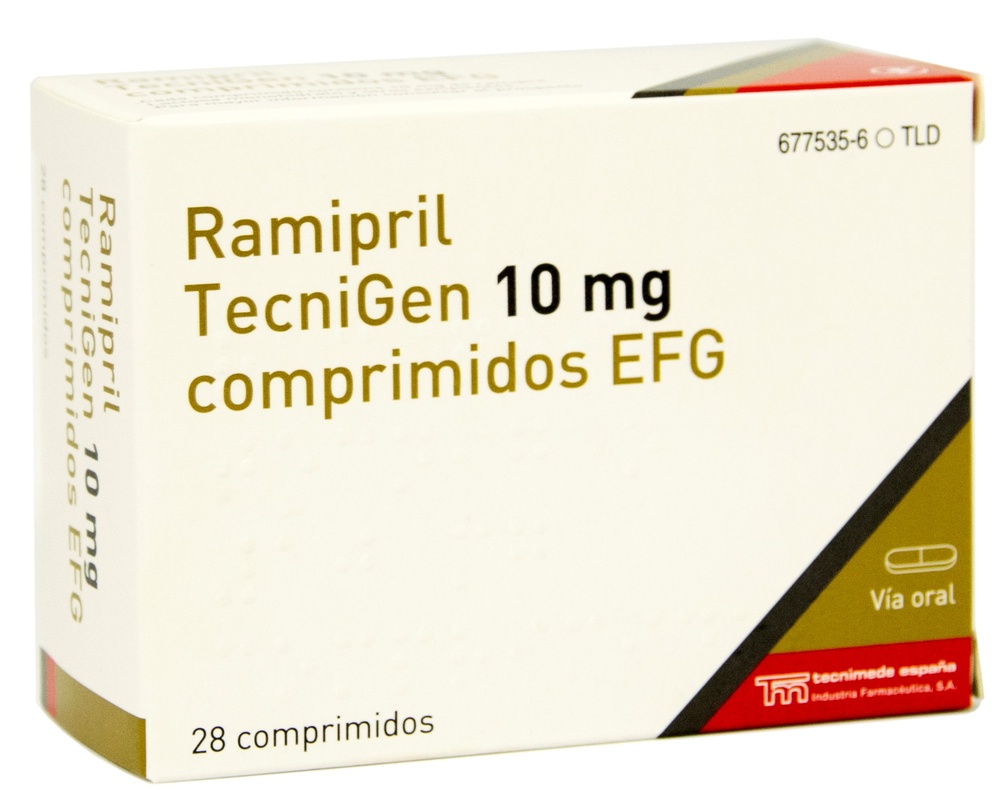 RAMIPRIL TARBIS 10 mg COMPRIMIDOS