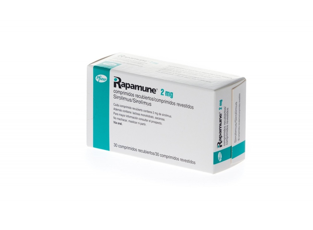 RAPAMUNE 2 mg COMPRIMIDOS REVESTIDOS