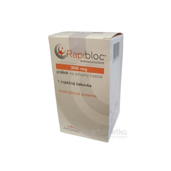 RAPIBLOC 300 MG PÓ PARA SOLUÇÃO PARA PERFUSÃO