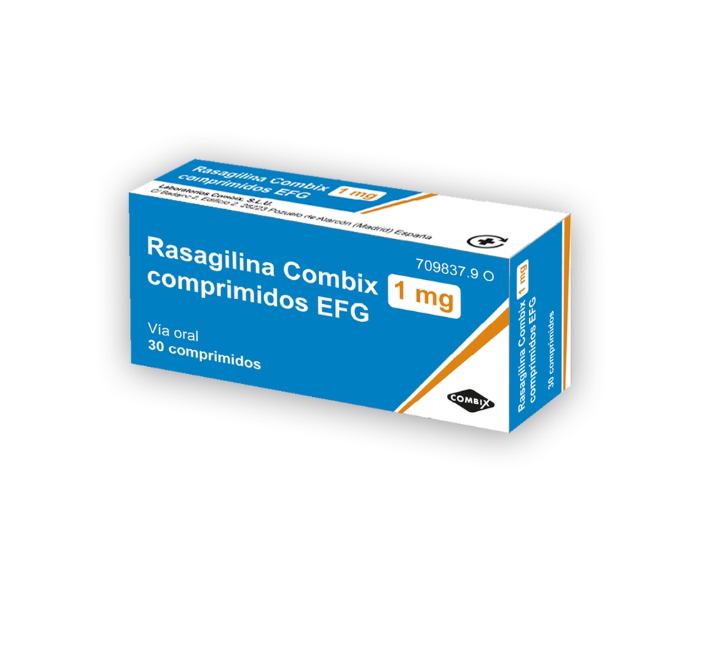 RASAGILINA COMBIX 1 mg COMPRIMIDOS