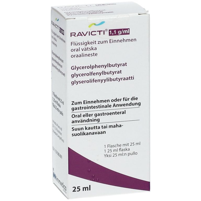 RAVICTI 1,1 G/ML LÍQUIDO ORAL
