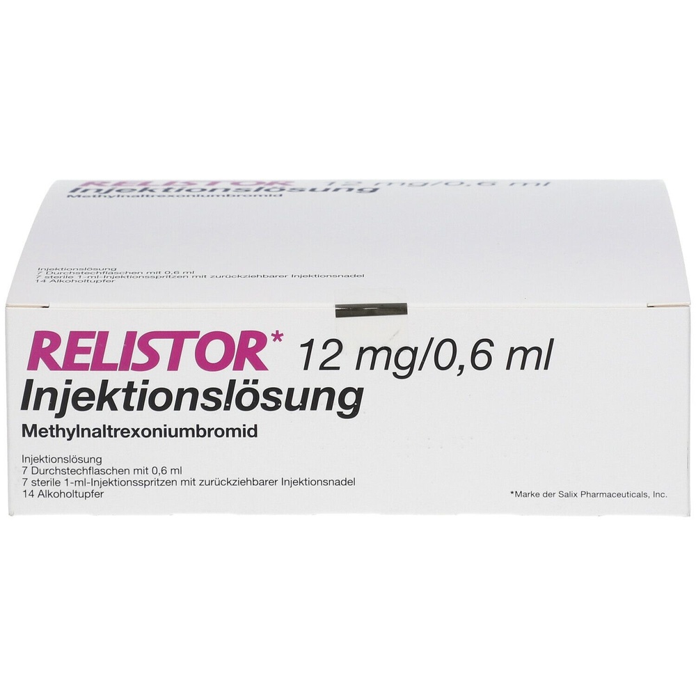 RELISTOR 12 mg/0,6 ml SOLUÇÃO INJETÁVEL