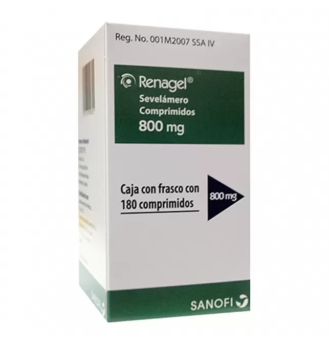 RENAGEL 800 MG COMPRIMIDOS REVESTIDOS POR PELÍCULA