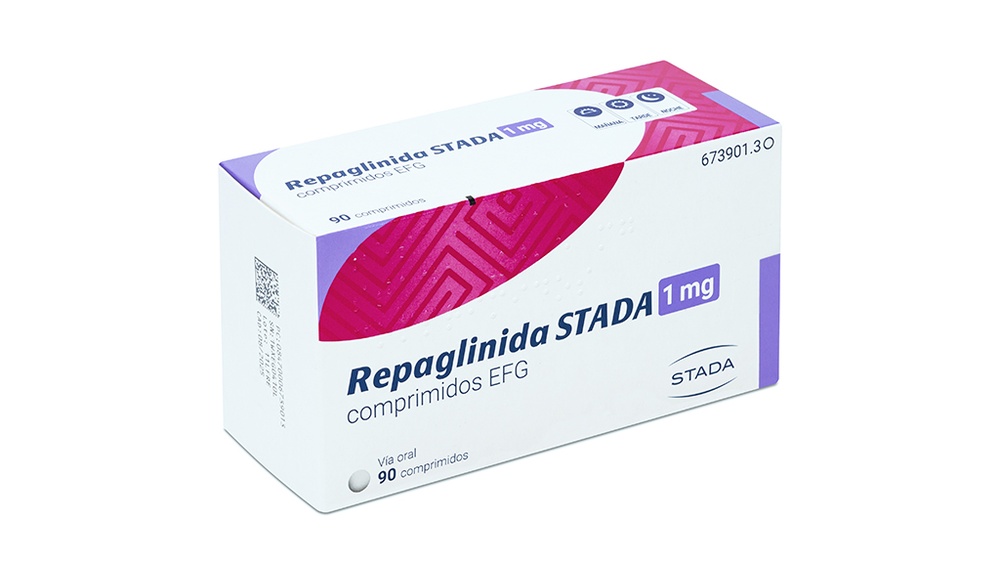 REPAGLINIDA ALTER 1 mg COMPRIMIDOS
