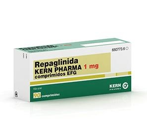 REPAGLINIDA COMBIX 1 mg COMPRIMIDOS