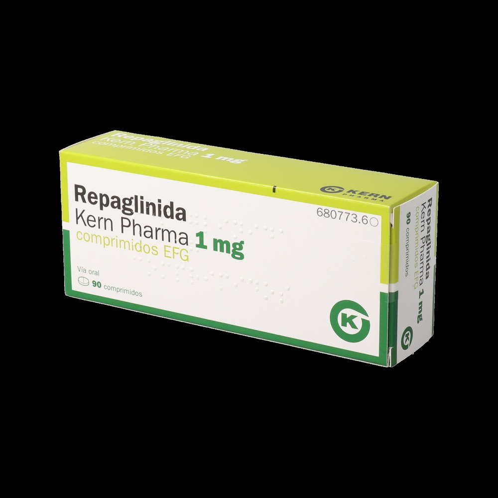 REPAGLINIDA KERN PHARMA 1 mg COMPRIMIDOS