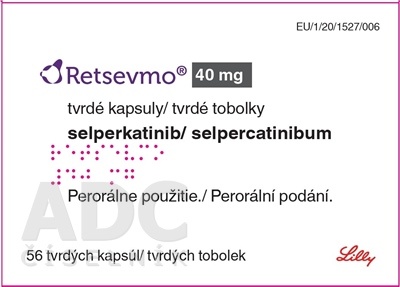 RETSEVMO 40 mg CÁPSULAS DURAS