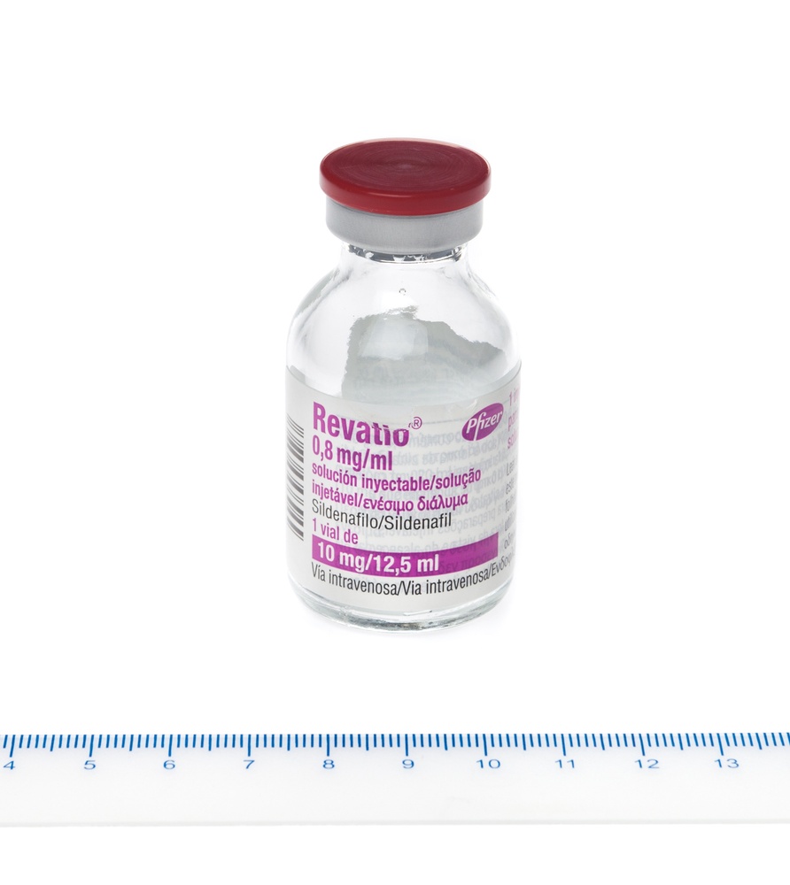REVATIO 0,8 mg/mL SOLUÇÃO INJETÁVEL
