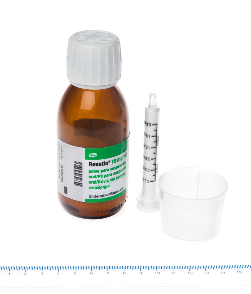 REVATIO 10 mg/ml PÓ PARA SUSPENSÃO ORAL