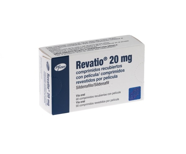 REVATIO 20 mg COMPRIMIDOS REVESTIDOS POR PELÍCULA