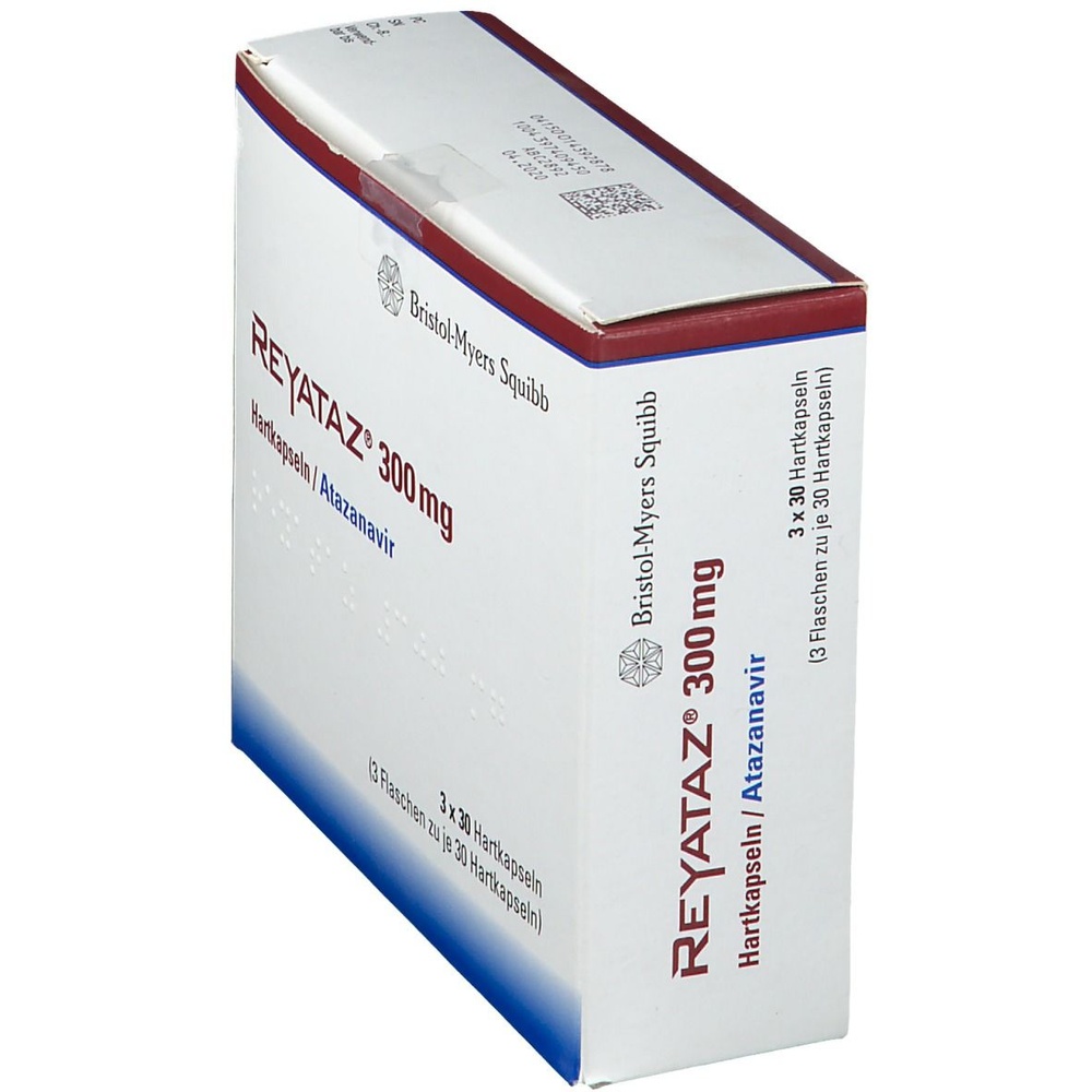 REYATAZ 300 mg CÁPSULAS DURAS