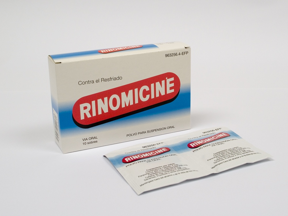 RINOMICINE pó para suspensão oral