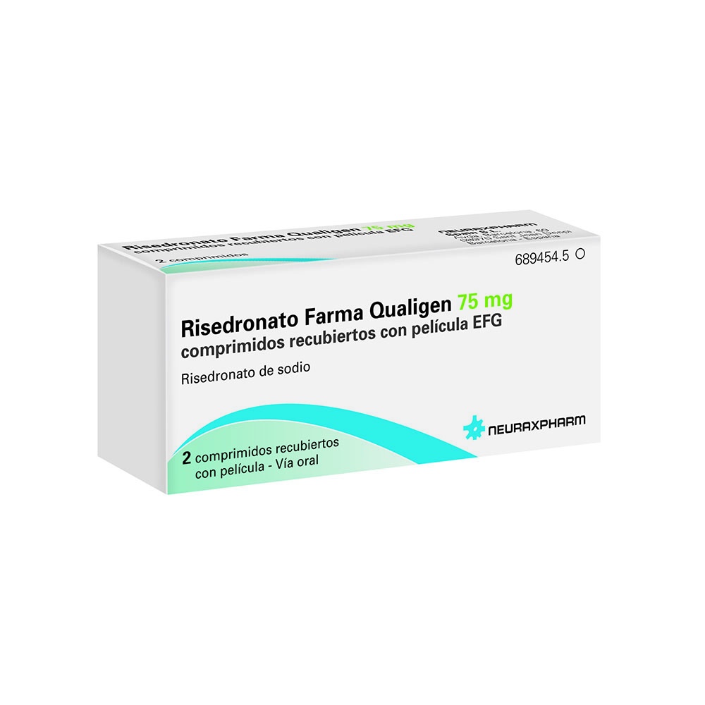 RISEDRONATO FARMA QUALIGEN 75 mg COMPRIMIDOS REVESTIDOS POR PELÍCULA