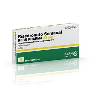 RISEDRONATO SEMANAL KERN PHARMA 35 mg COMPRIMIDOS REVESTIDOS POR PELÍCULA