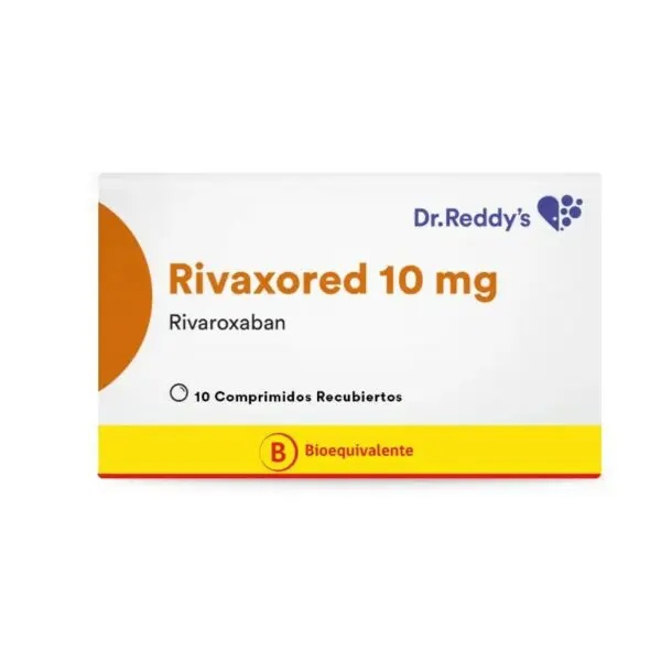 RIVAROXABAN DR REDDYS 10 mg COMPRIMIDOS REVESTIDOS POR PELÍCULA
