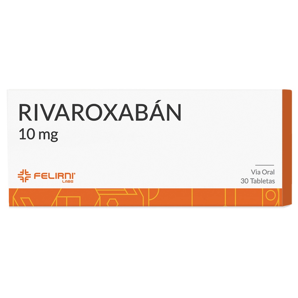 RIVAROXABAN VIR 10 mg COMPRIMIDOS REVESTIDOS POR PELÍCULA